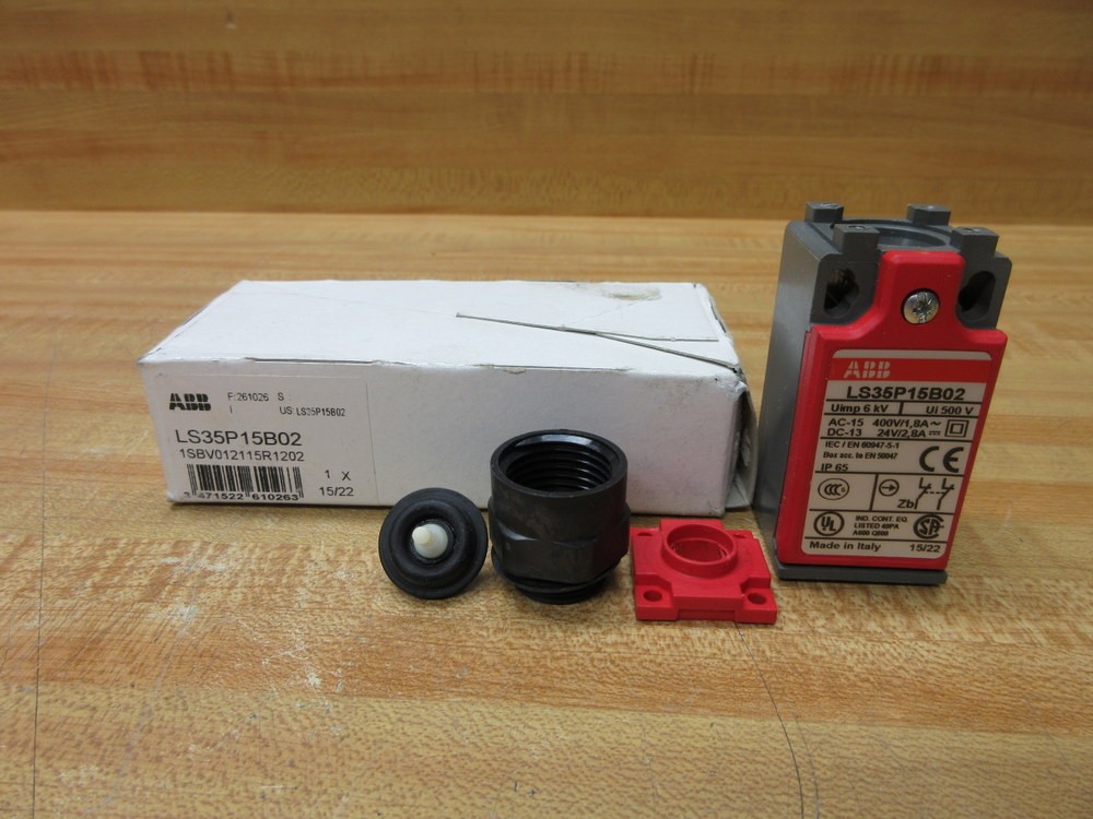 Asea Brown Boveri LS35P15B02 ABB Limit Switch Switch Only
