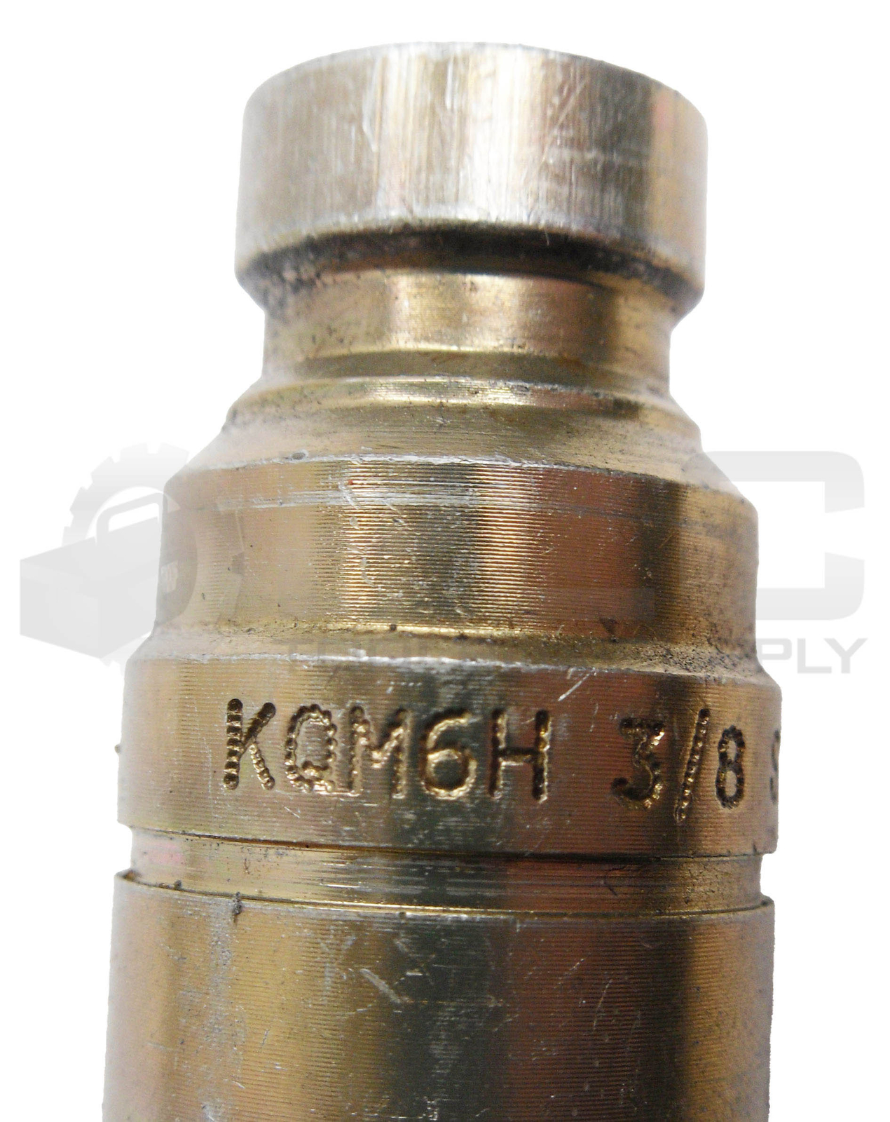 LOT OF 3 KQM6H FLAT FACE COUPLER 3/8″ SAE-B06