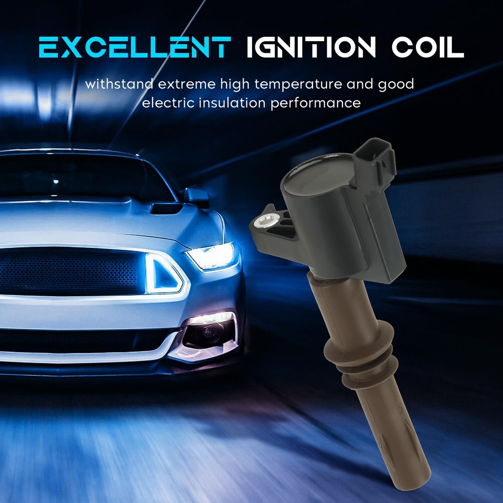 Set of 8 Ignition Coil Pack 4.6L 5.4L Compatible with 2008-2010 Ford Explorer…