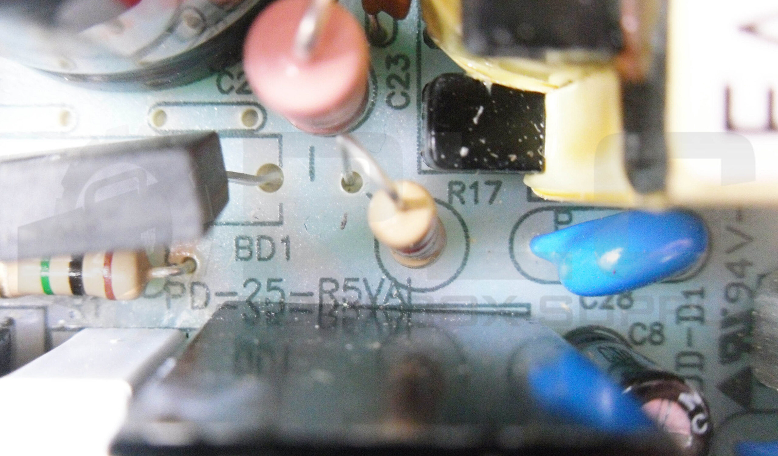 MEAN WELL PD-25-R5VAI CIRCUIT BOARD