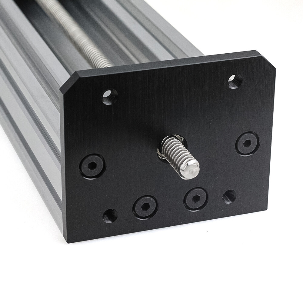 Z Motor End Plate for C Beam with 4 Mounting Holes for Leadscrew CNC Router