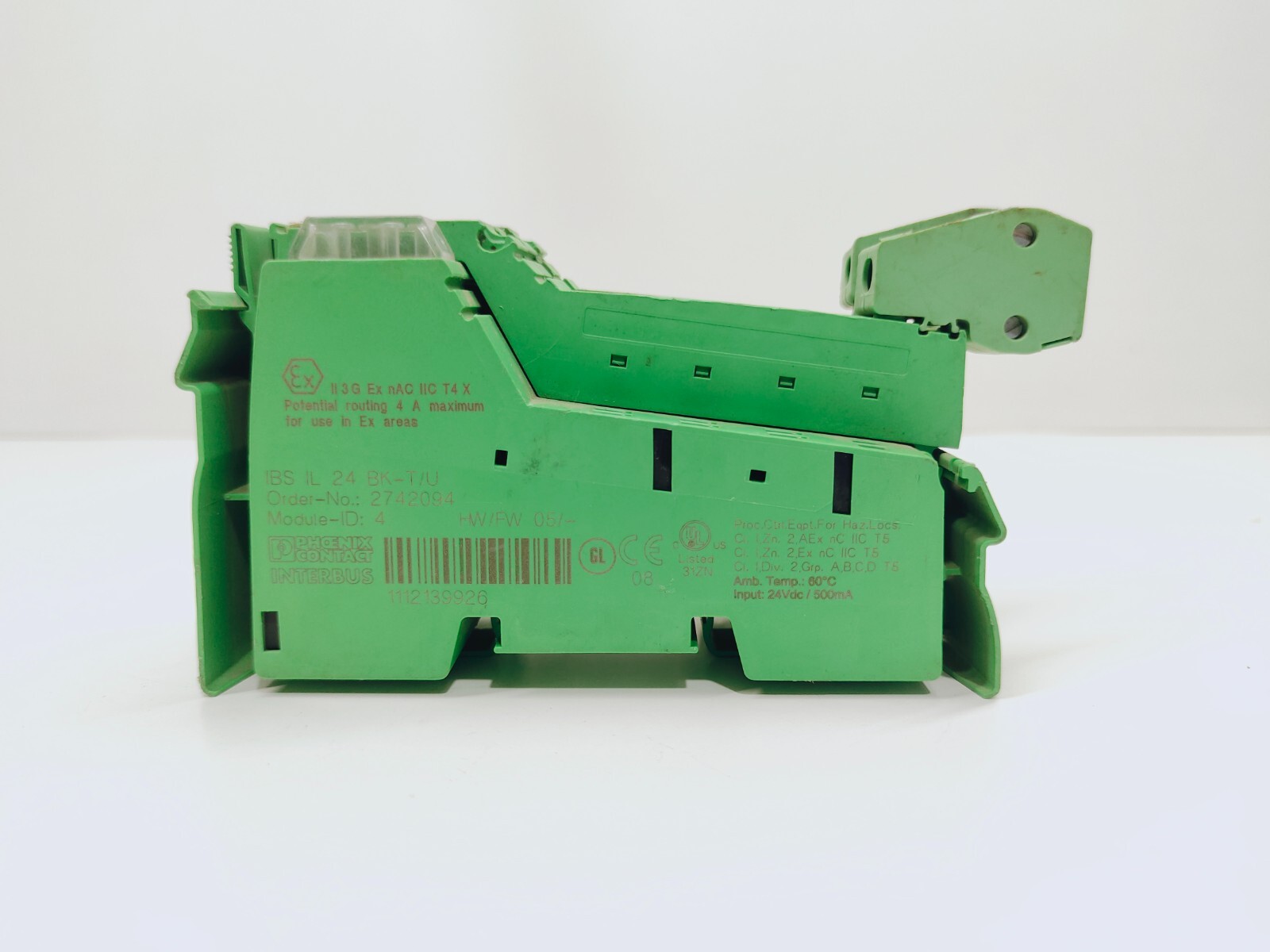 Phoenix Contact IBS IL 24 BK-T/U Interbus Bus Coupler (FREE SHIPPING)