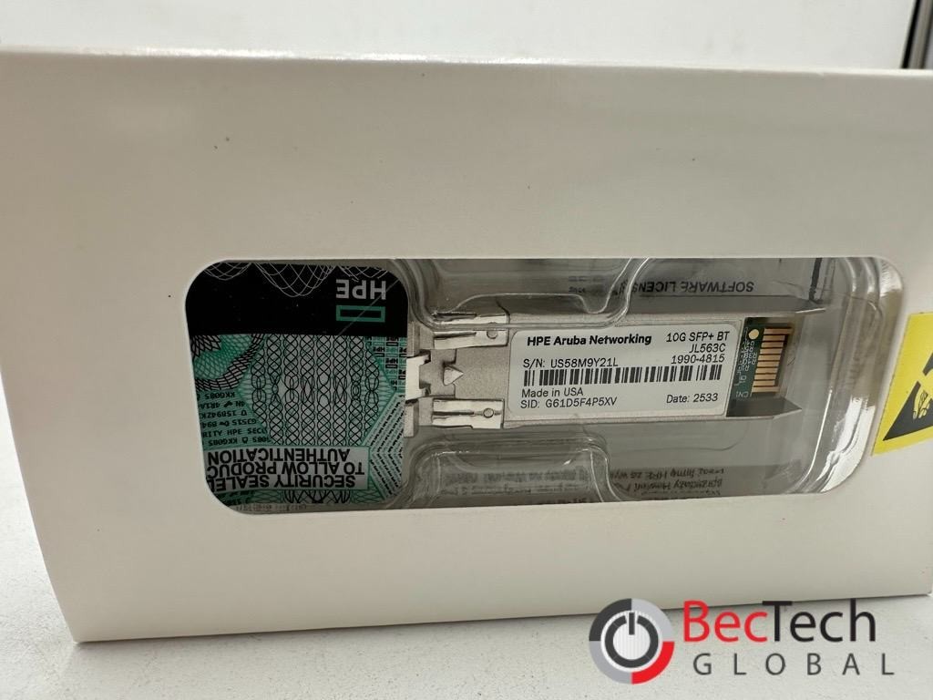 1PC NEW HPE Aruba JL563C HPE ANW 10GBASE-T SFP+ RJ45 30m XCVR Transceiver Module