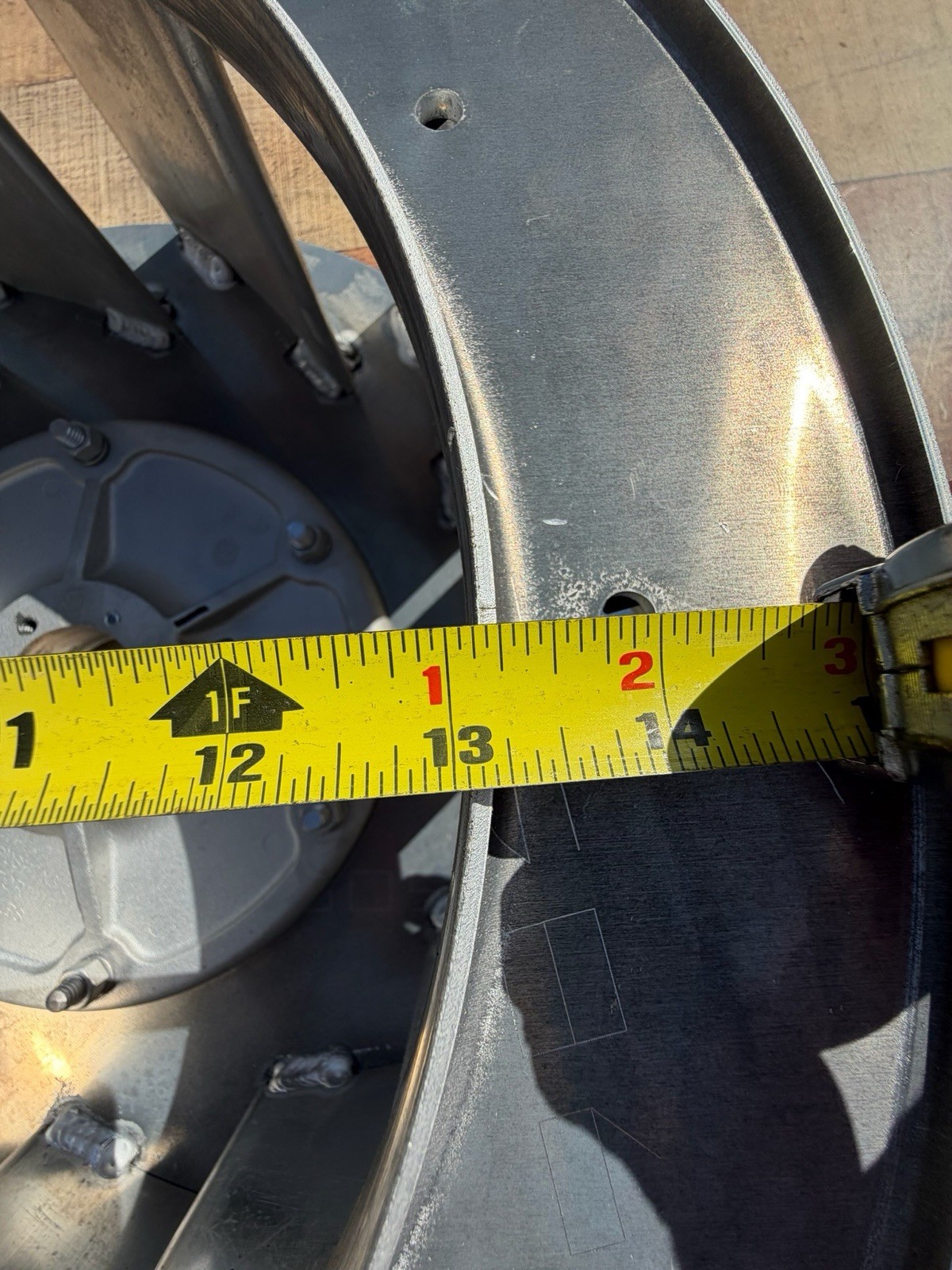 18” Greenheck Aluminum Backwards Inclined Blower Wheel New
