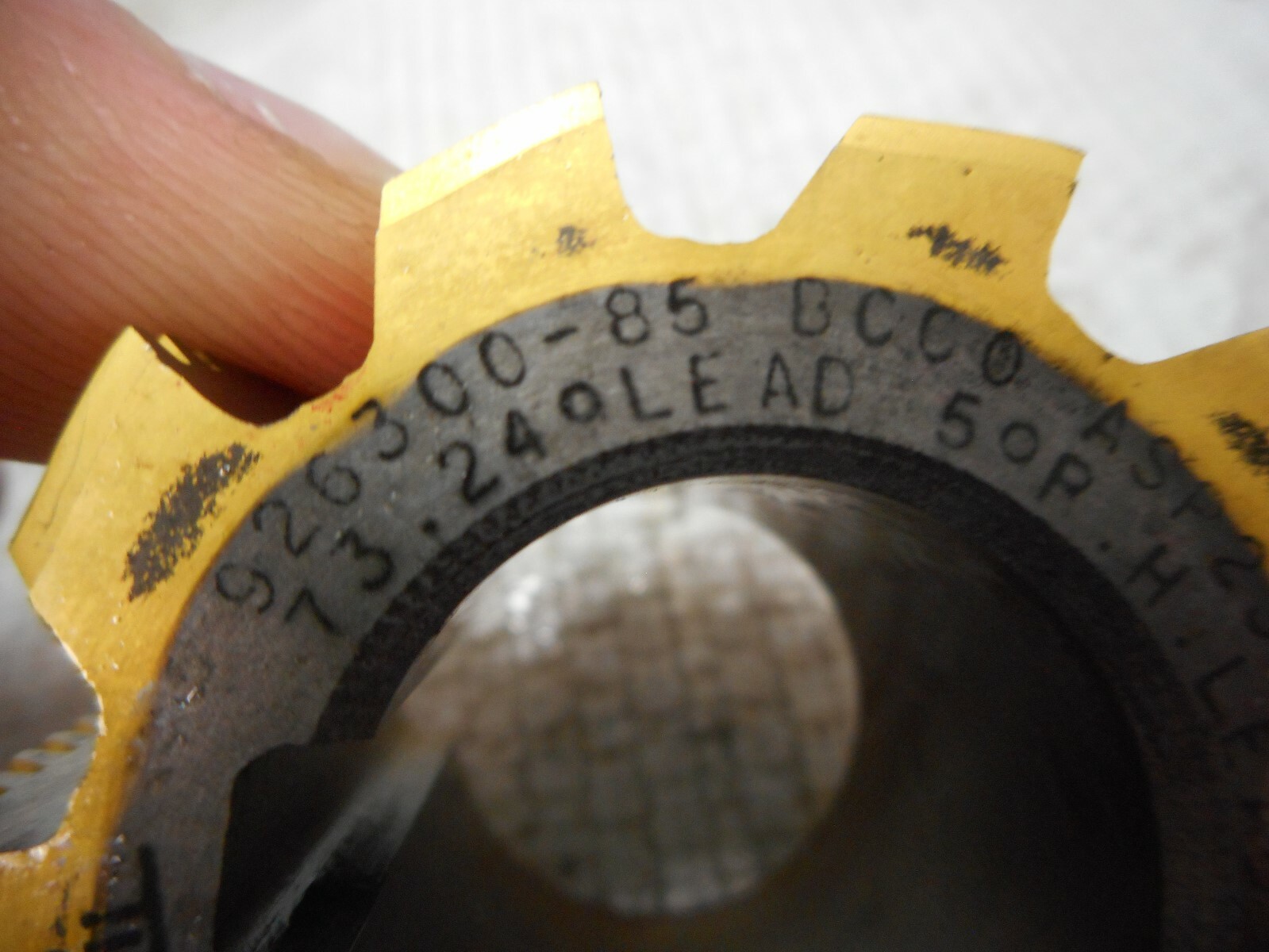 B C CO HOB CUTTER 73.24 LEAD 5 RH LEAD ASP23 12 TPACME FORM USED IN EX COND