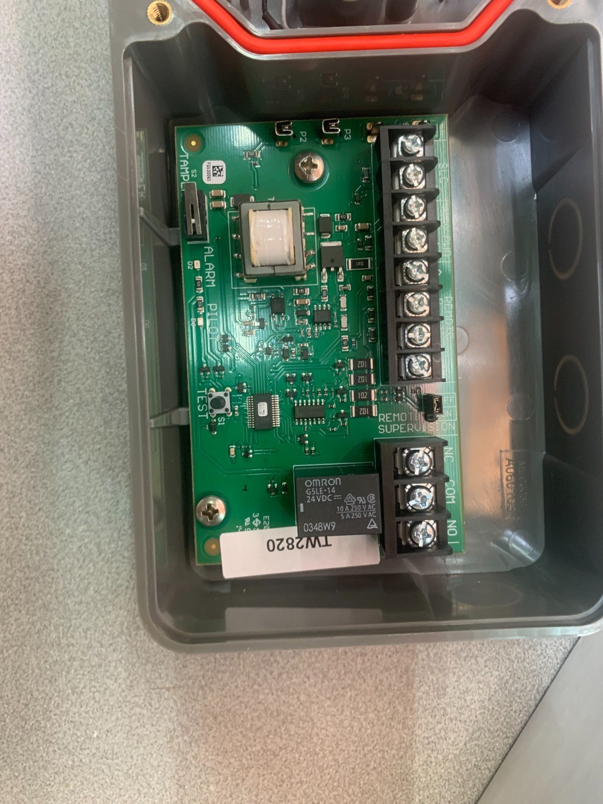 Potter PAD100-DUCTR DUCT RELAY DETECTOR