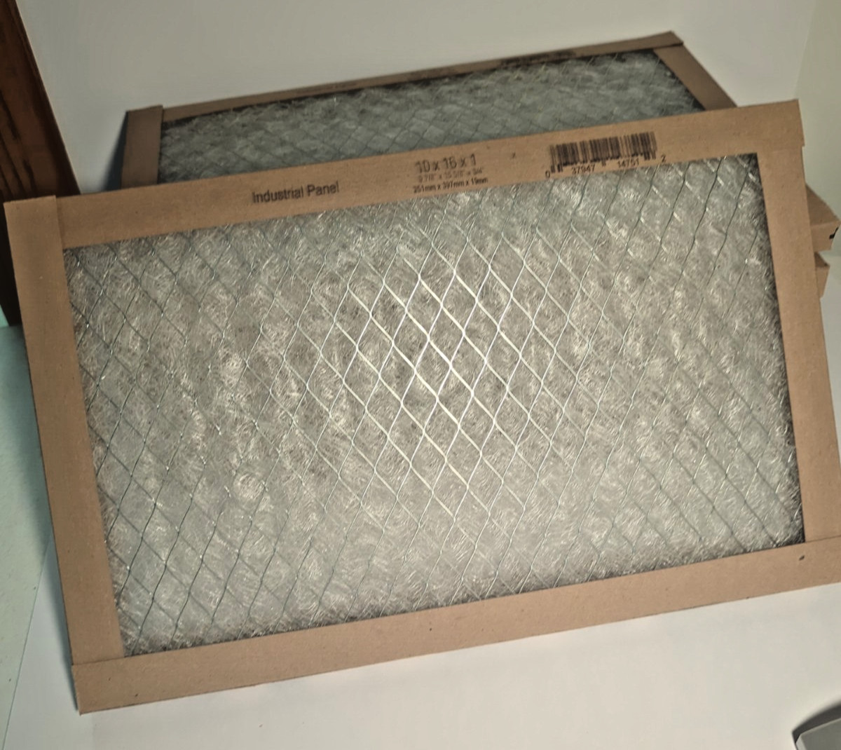LOT OF 7 AAF PANEL AIR FILTER -AIR HANDLER 16X20X1