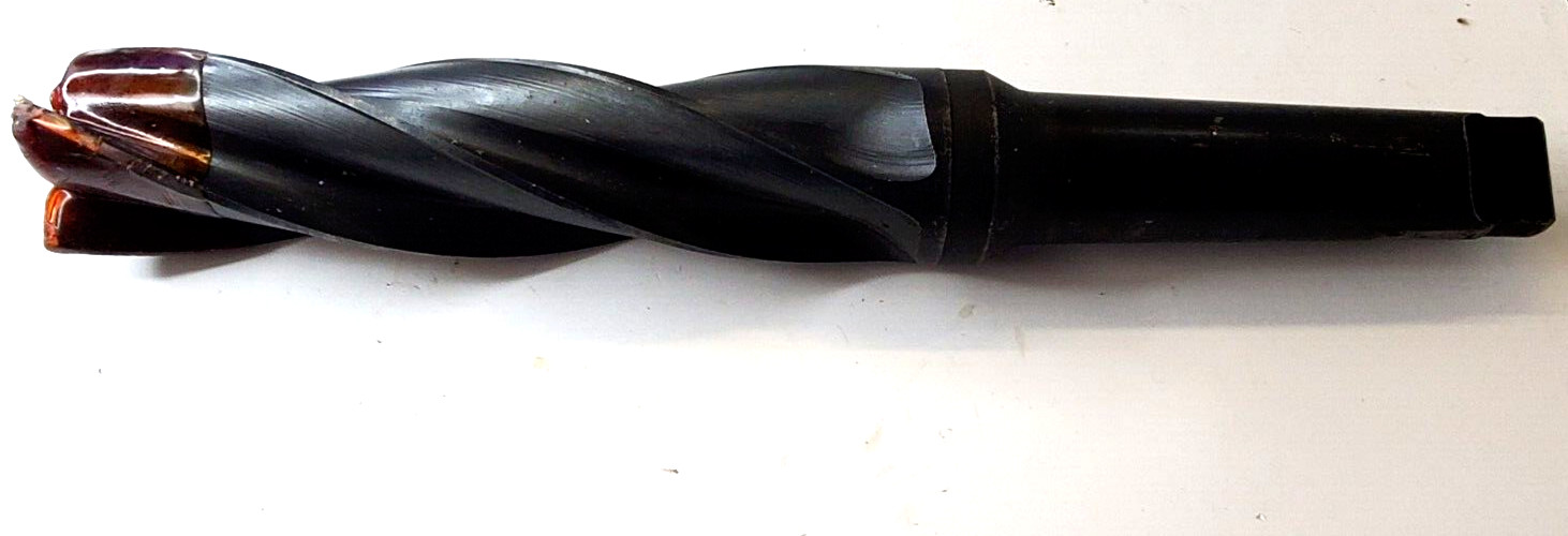 CLE-FORGE SPIRAL 4 FLUTE DRILL BIT 012408 16-7/8″ OAL 9.5″ LOC 6″ SHANK LENGTH
