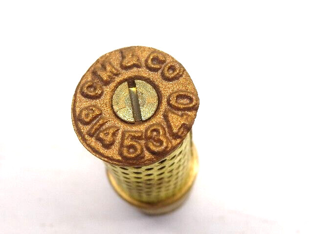 Vntg NOS Clayton MARK & Co No 5340 Brass Foot Valve w/Strainer 3/4″ Water Well