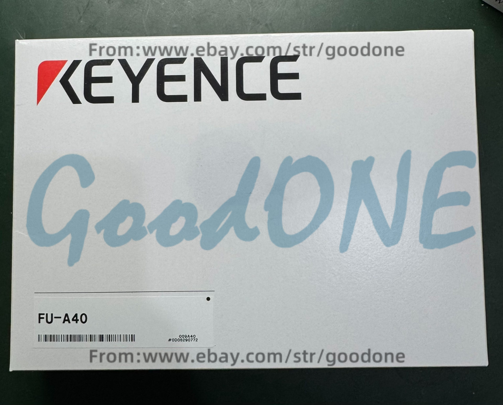 1PC NEW Keyence FU-A40 40mm Array Thrubeam Fiber Sensor 2m Cable IP67