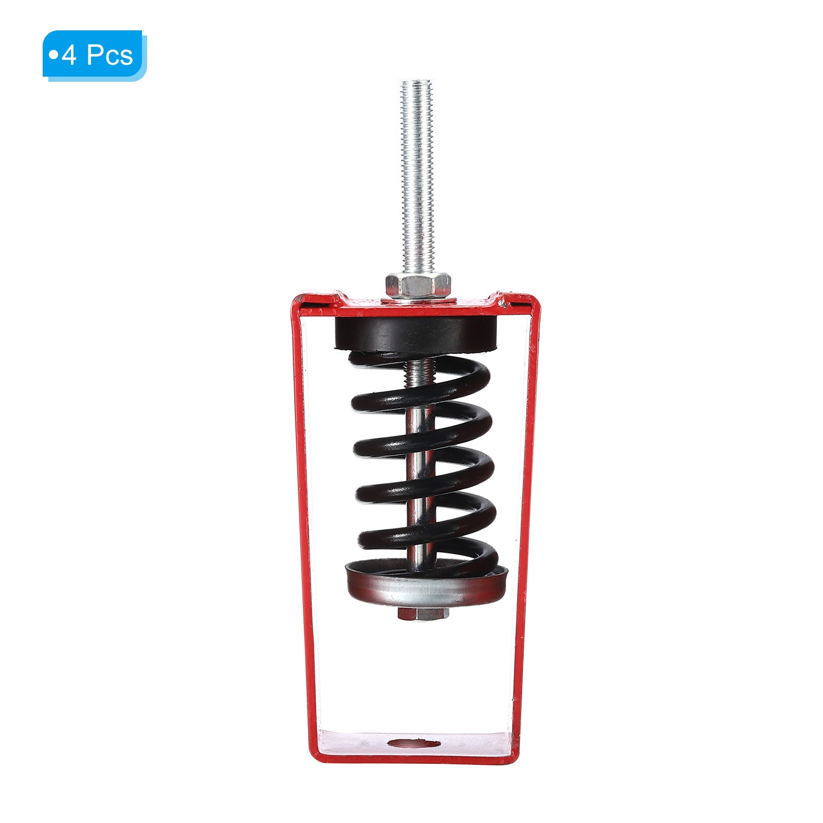 4pc 165lbs Spring Vibration Isolator Shock Absorber Damping Hanger