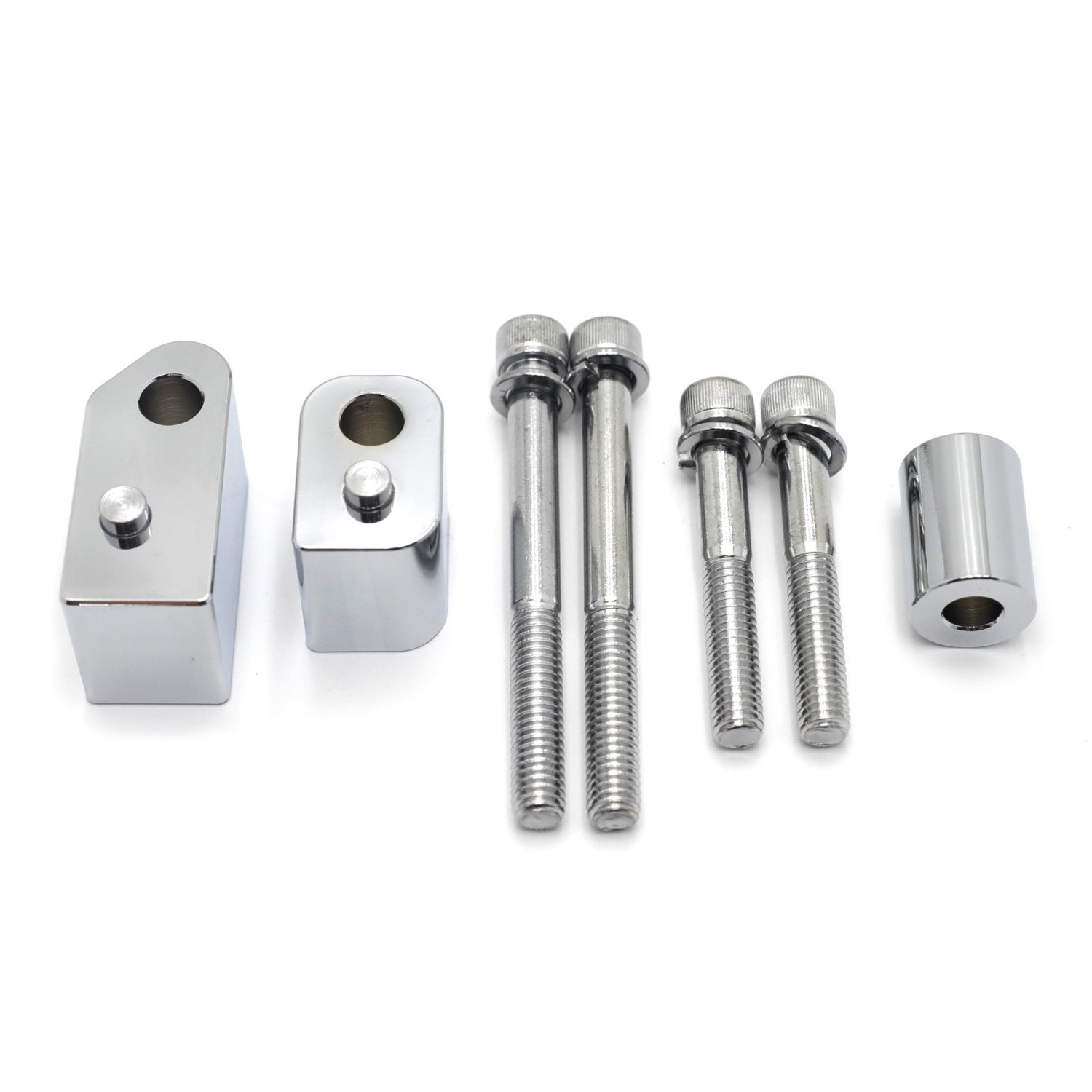 Touring Road King Street Electra Road Glide 1.25″ Footboard Extension Spacer Kit