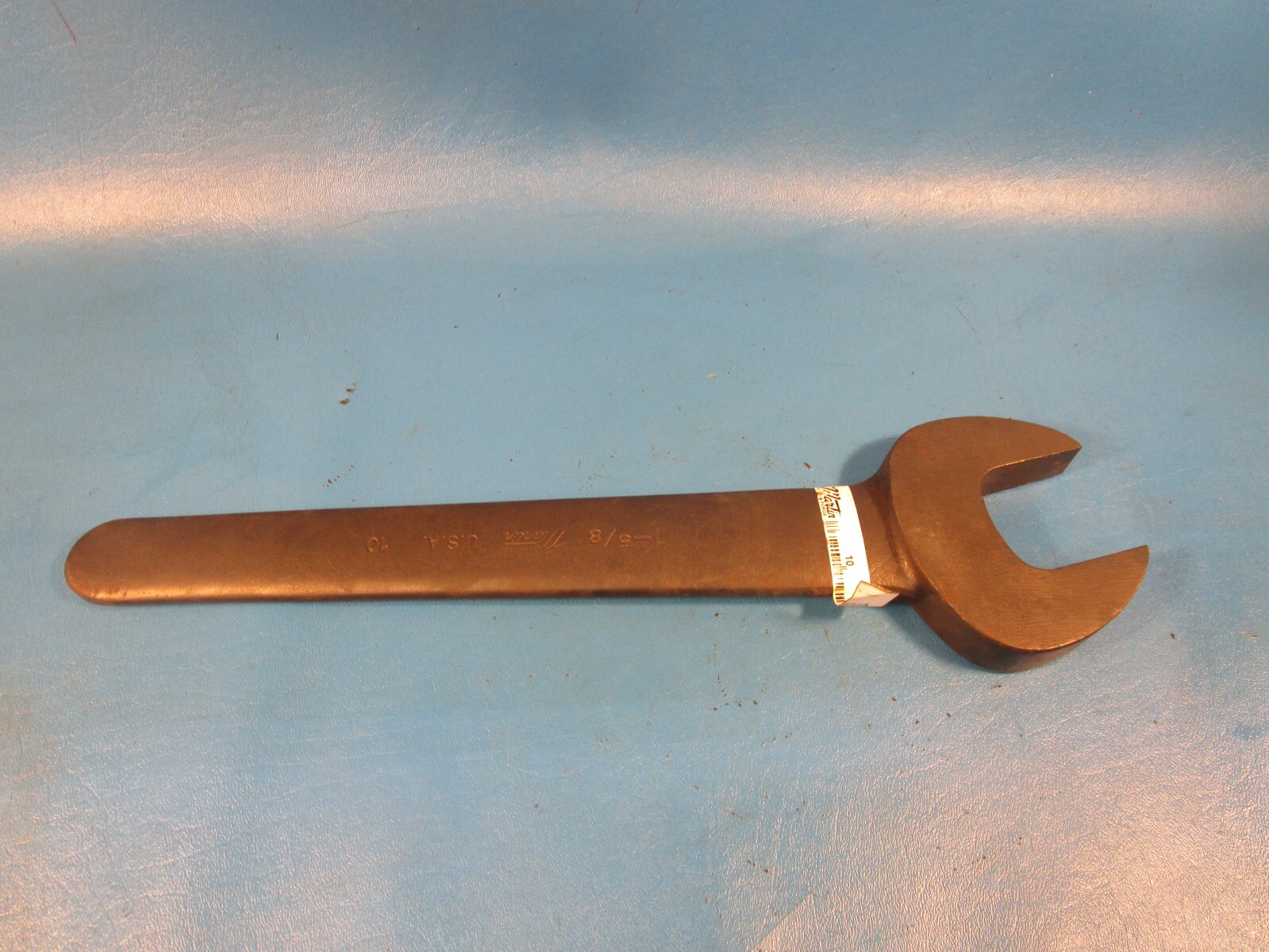 Martin Tools #10 Single Head 1-5/8″ Engineers Open End Wrench, USA