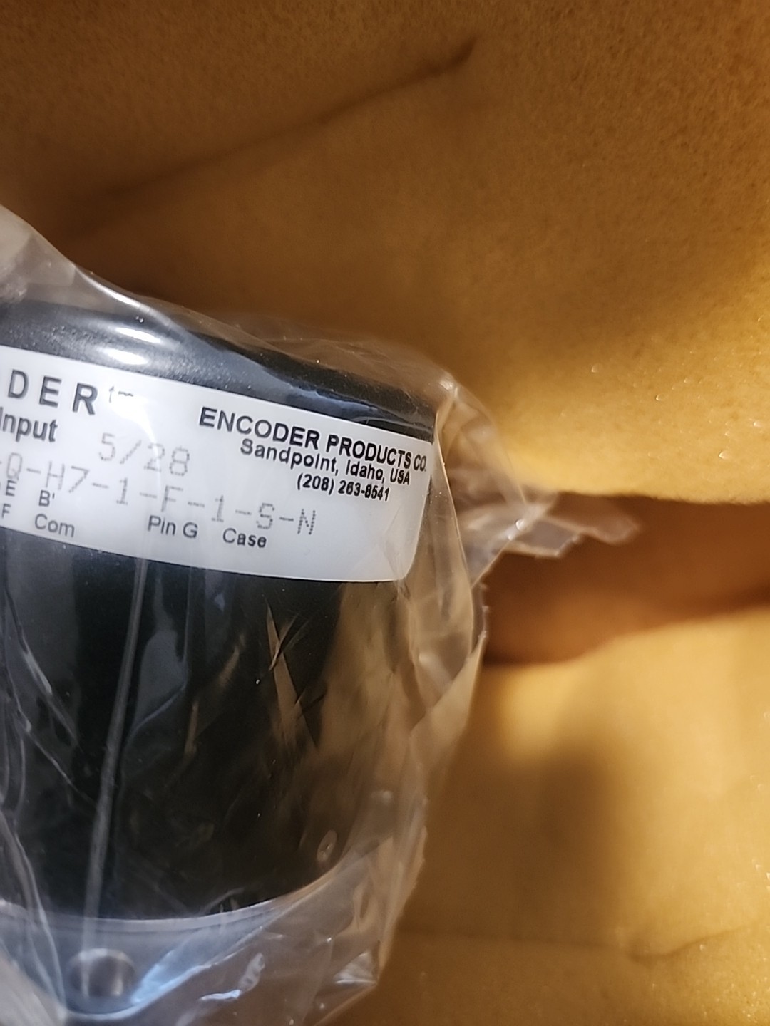 Accu-Coder 725I 725I-H-0500-Q-H7-1-F-1-S-N 725IH0500QH71F1SN Encoder Grecon