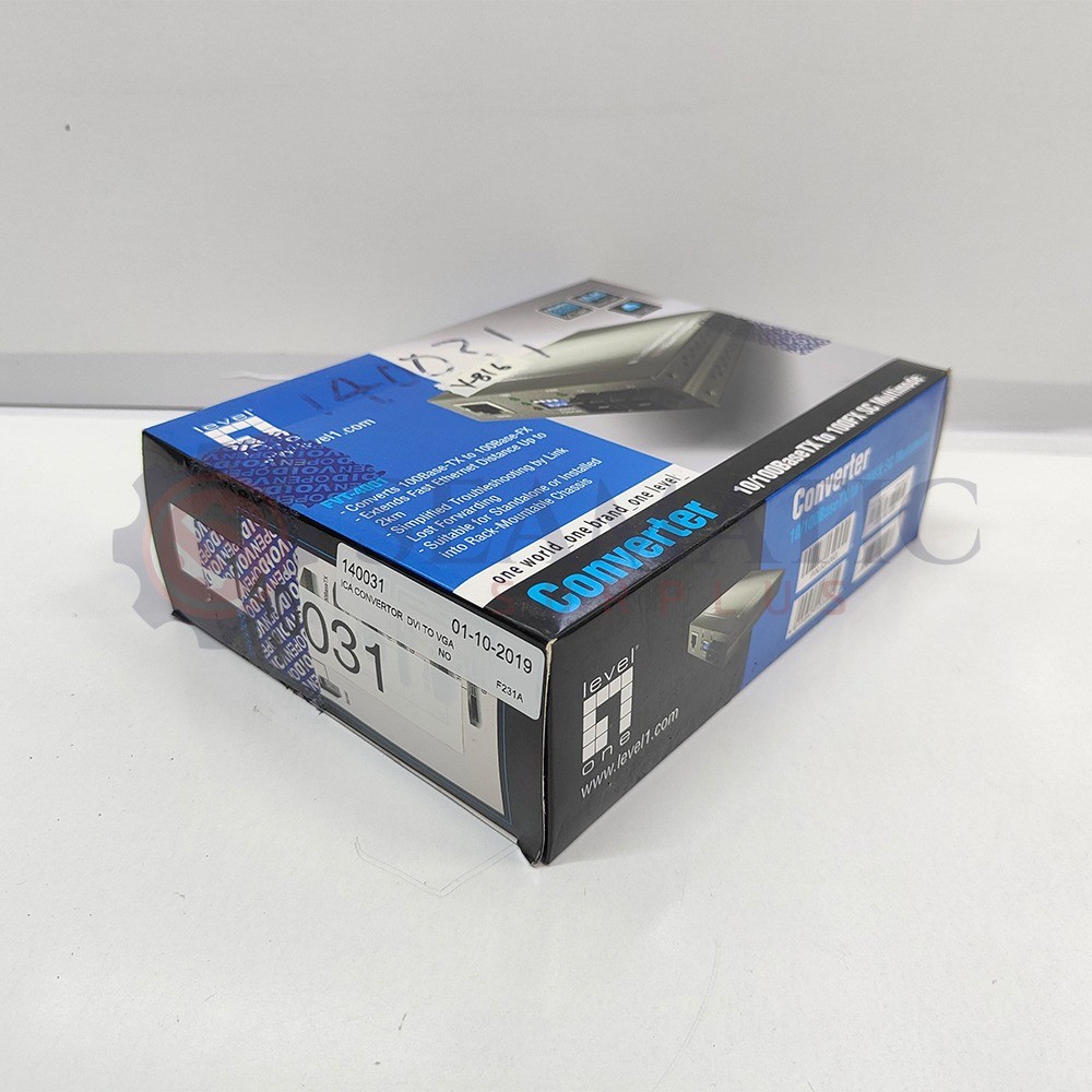 LevelOne Media Converter FVT-4001 Media Converter 10/100BaseTX to 100FX, V#816