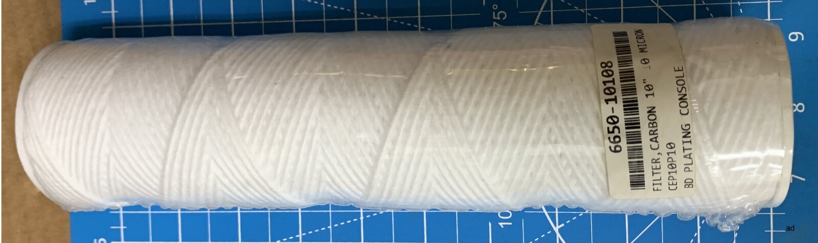 PARGREEN PROCESS TECHNOLOGIES 10″ Carbon Filter, CEP10P10, 10 Micron