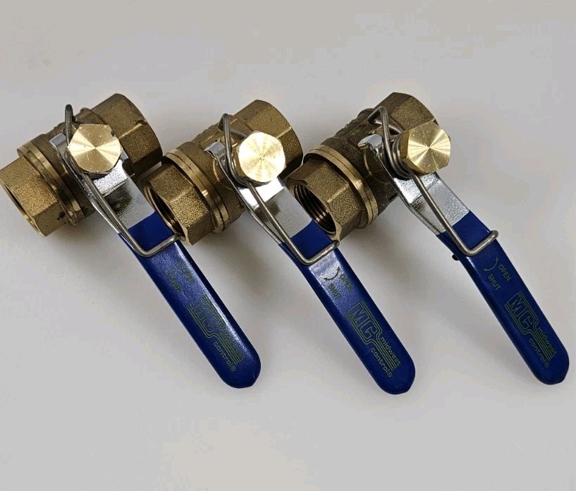 (3pk) Midwest Controls 1WMP2 3/4″ FNPT Spring Return Ball Valve《NEW》Great Deal