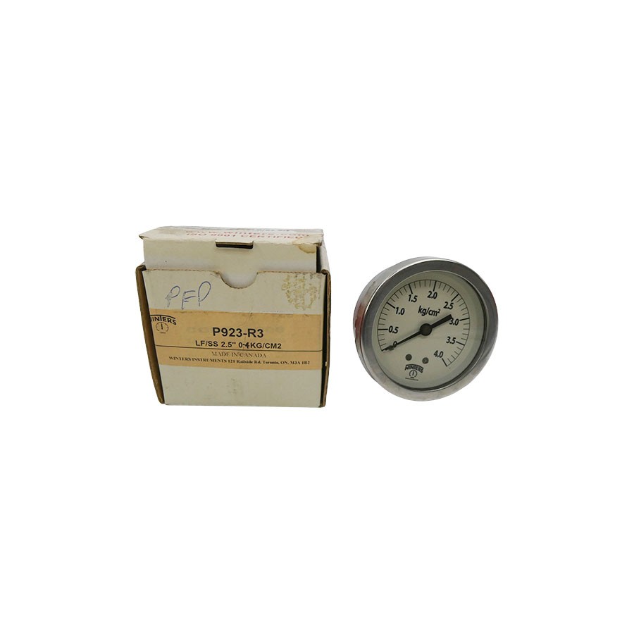 WINTERS P923-R3 0-4KG/CM2 2.5″ NSMP