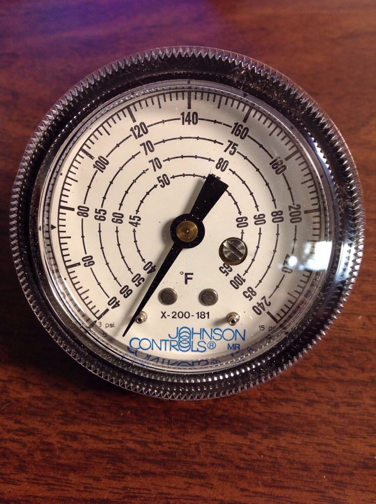 Johnson Controls Temperature Adjustment Gauge X-200-181