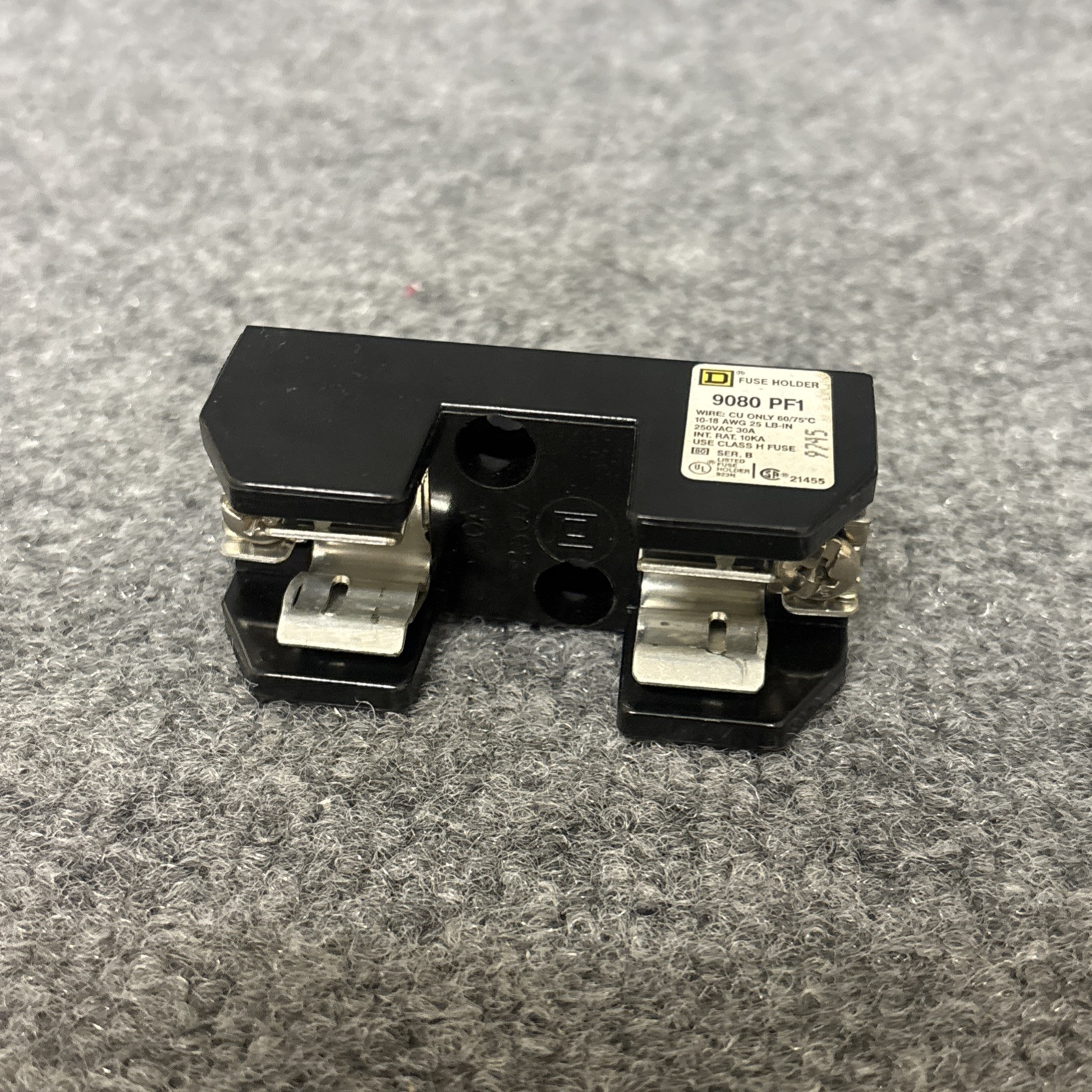 Lot of 3 – Square D 9080PF1 Fuse Holder 30A 250V 1 pole New Other