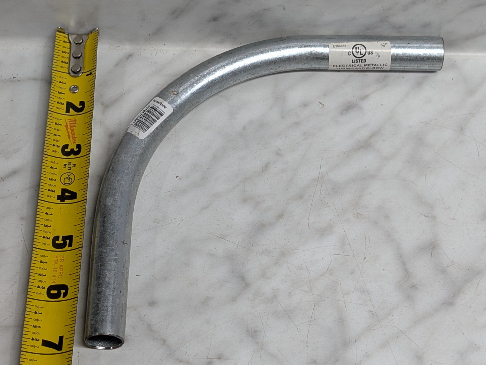 Sigma Electrical Metallic Tubing & Elbow 1/2″ E364687 90° Bend Steel EMT Conduit