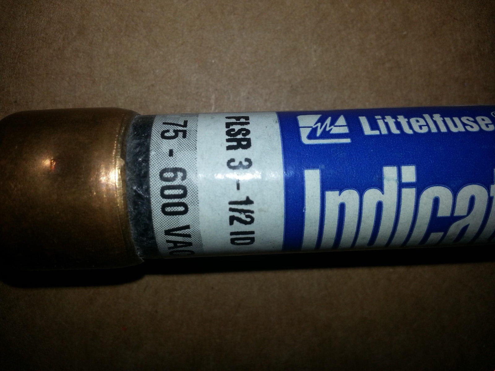 Littelfuse FLSR 3-1/2 ID Indicator Slo-Blo Time Delay Fuse 3.5A 600VAC RK5 USA