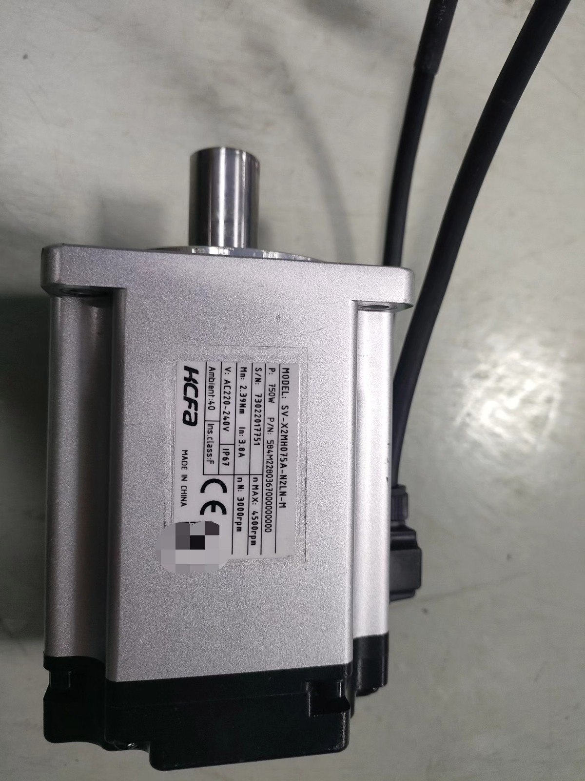 1P HCFA SV-X2MH075A-N2LN-M 750W Accept counteroffer