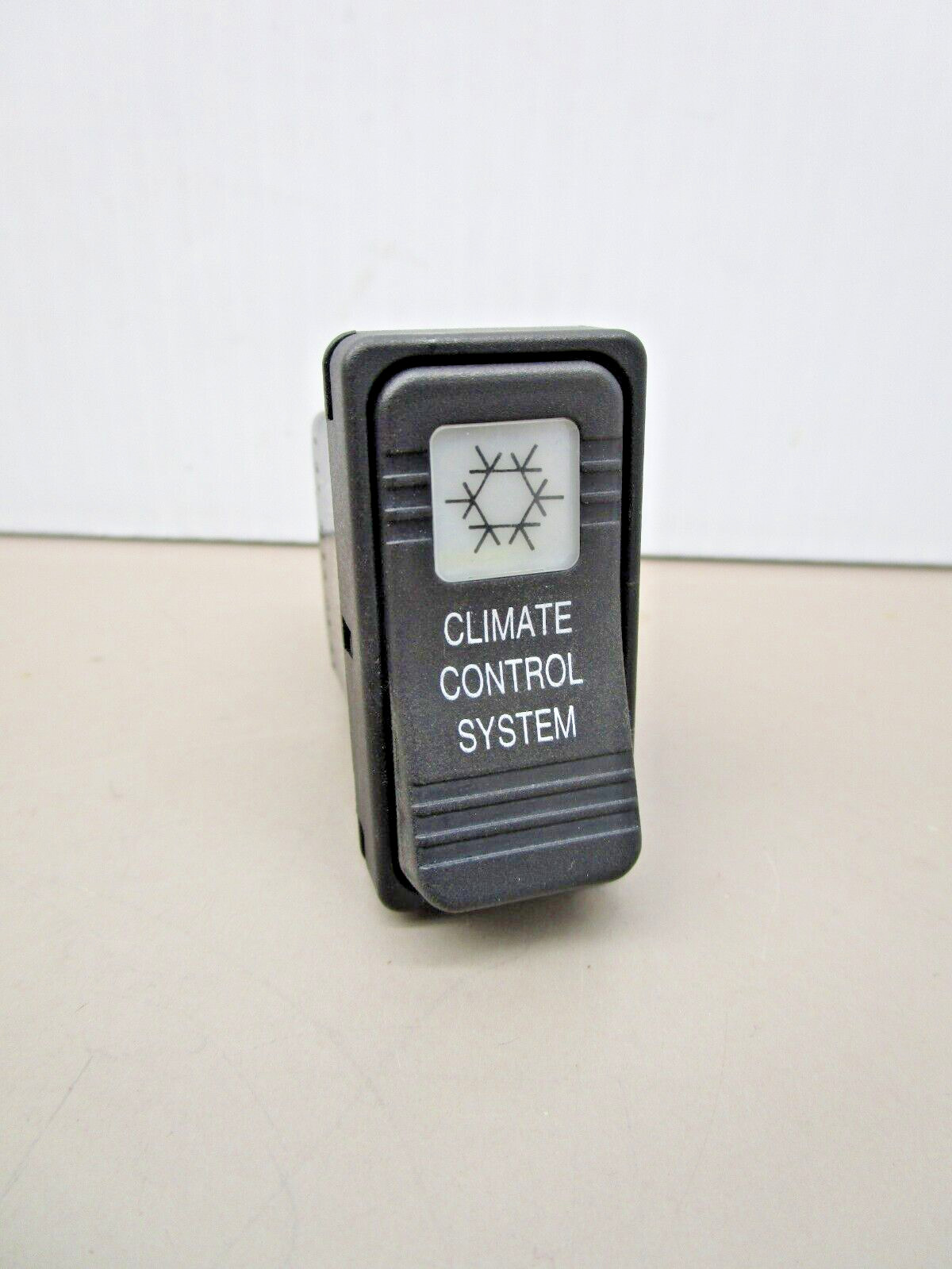 Carling VAB2 Rocker Switch “Climate Control System” 4-Pole On-Off Illuminated