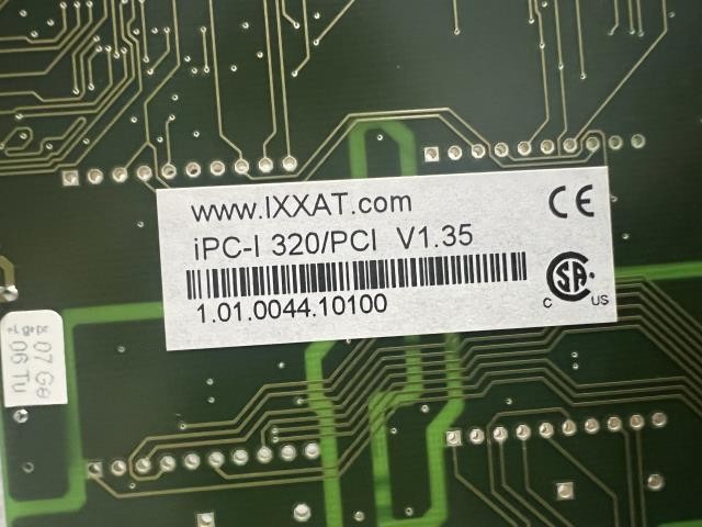 NEW Ixxat Interface Card – iPC-I 320/PCI – V1.35 w/Warranty