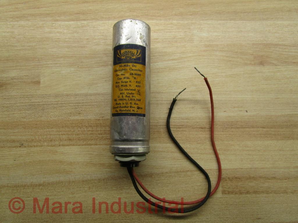 Cornell-Dubilier EB-9080 Electrolytic Capacitor
