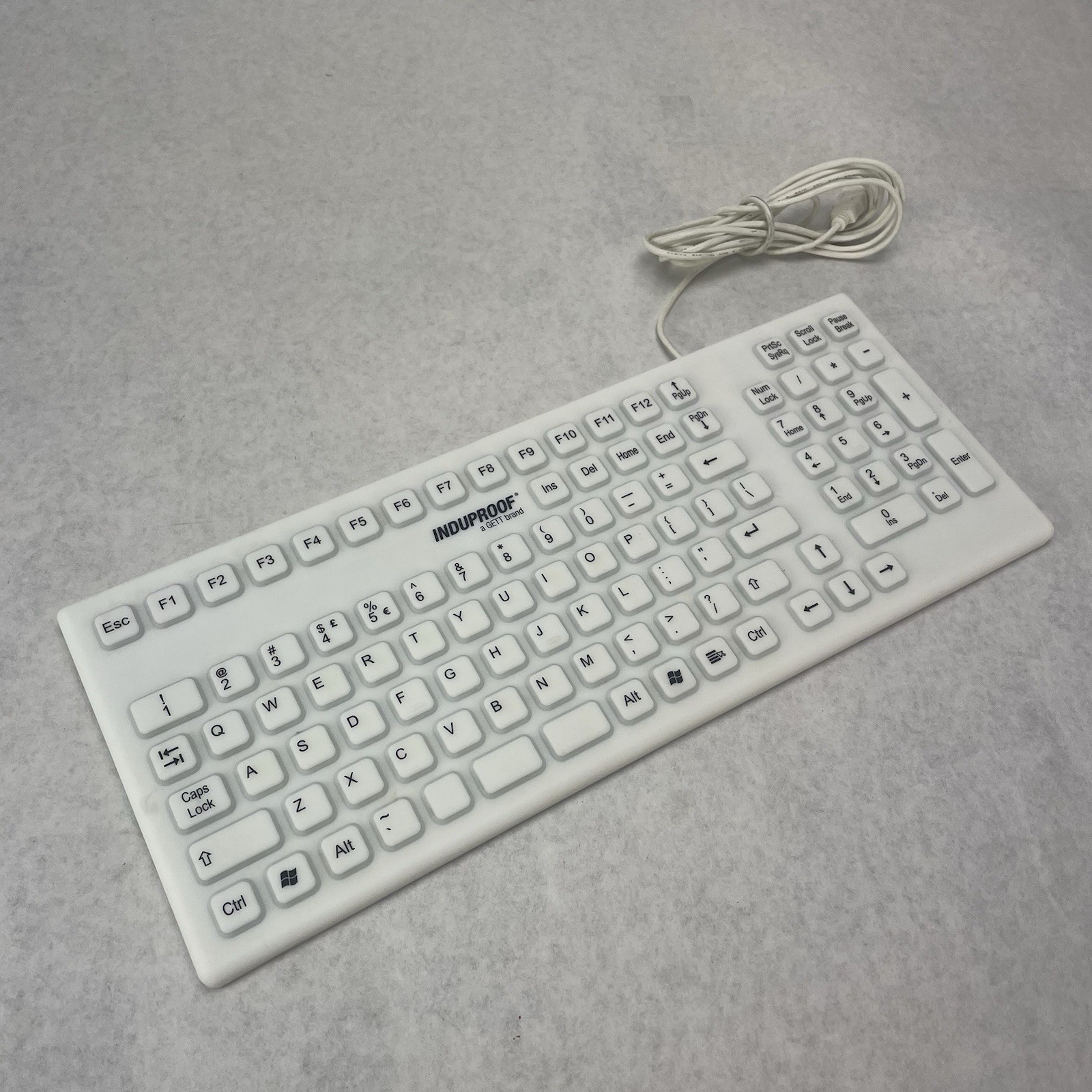 Indukey InduProof1 KG19269 Industrial Infection Proof Keyboard Tested