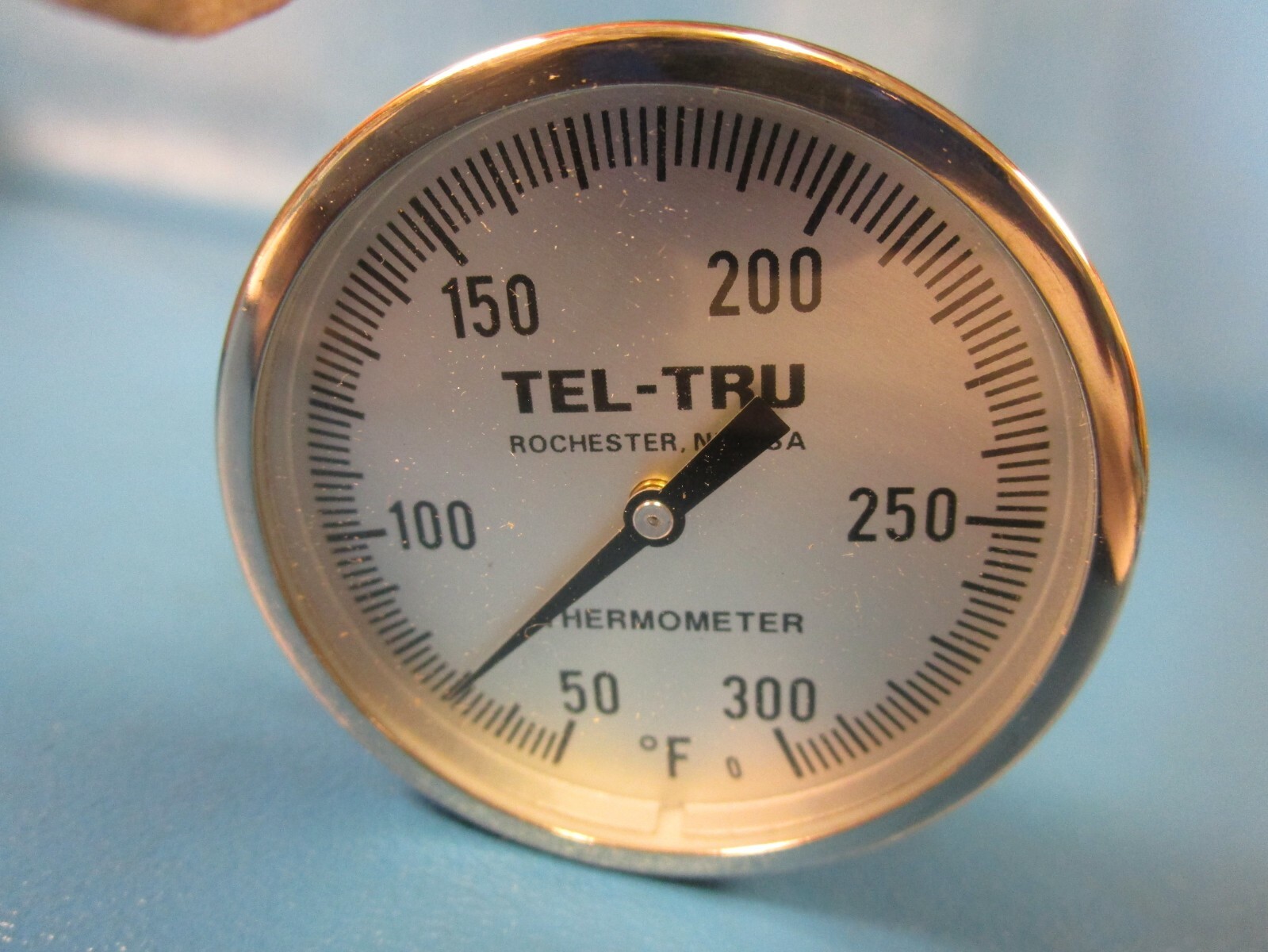 Tel-Tru LT225R, Thermometer 50/300F, 8″ Stem, 23100862