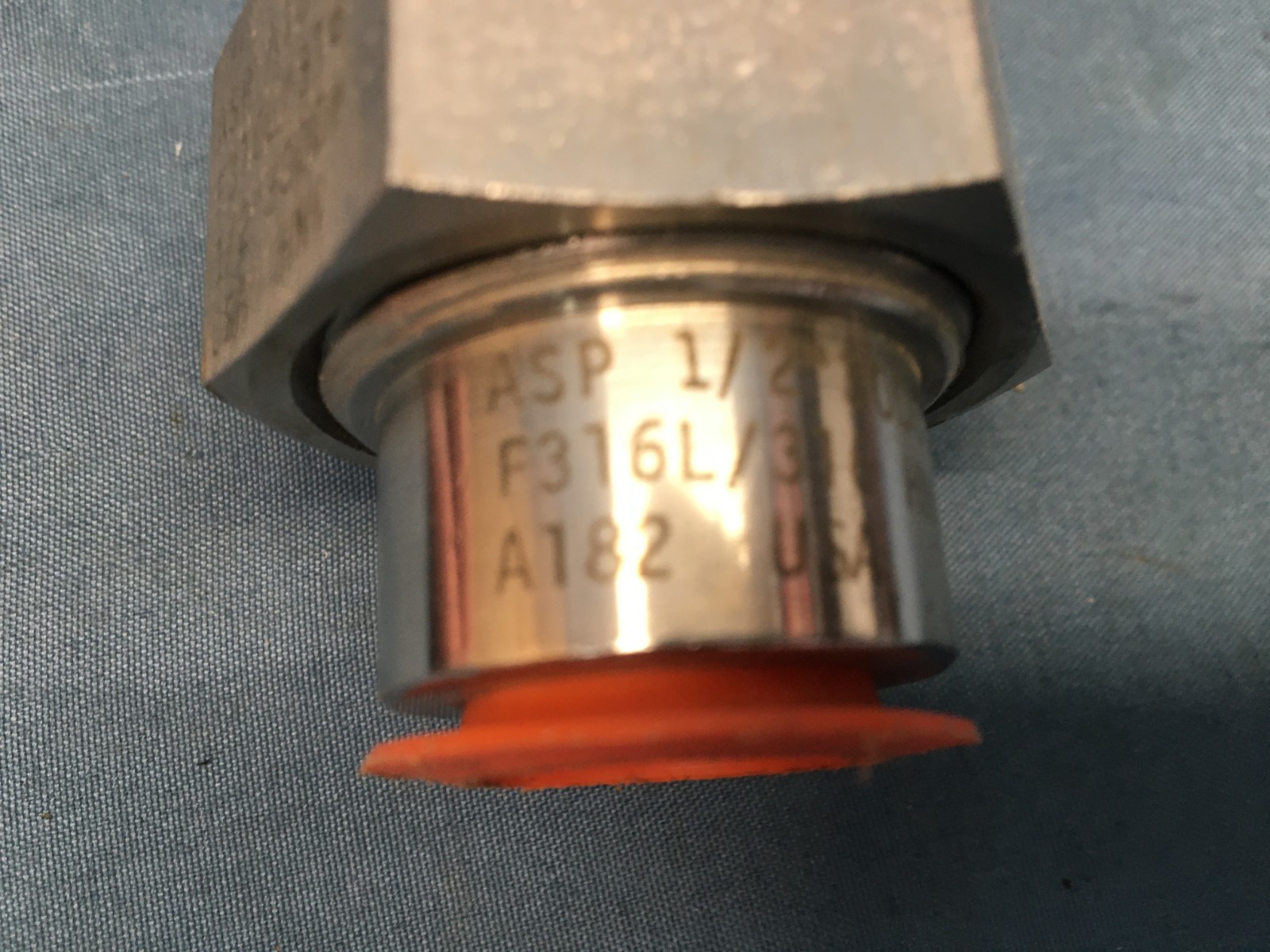 ASP A182 F316L/316 1/2″ 3000WOG Connector Coupling Stainless Steel USA