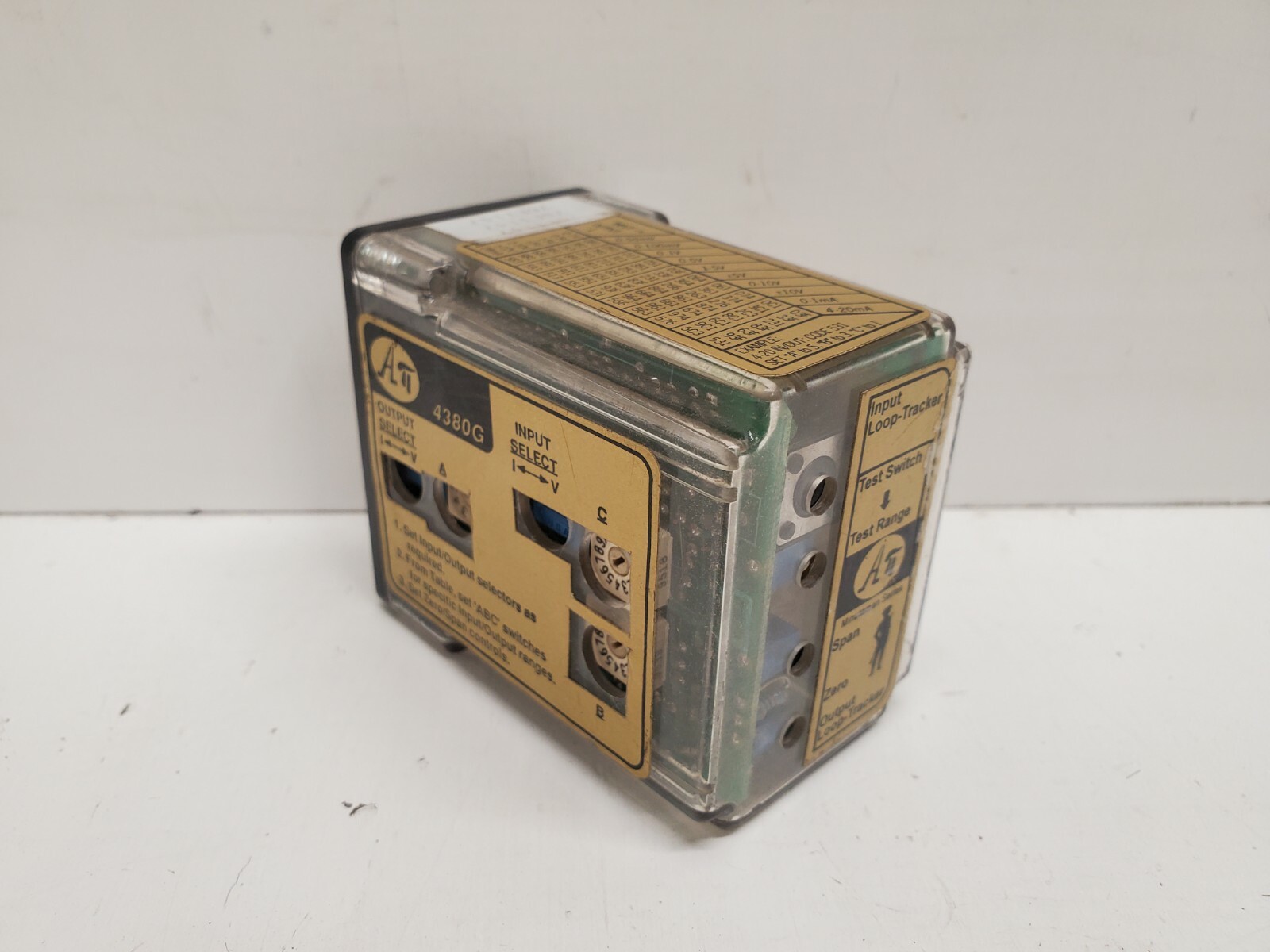 GUARANTEED! ABSOLUTE PROCESS 115VAC WIDE RANGING DC/DC ISOLATOR API-4380-G