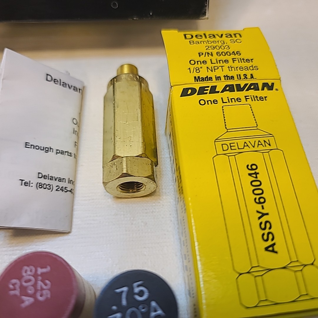 Delavan Industrial Spray Nozzle Kit – Assorted Set in Box