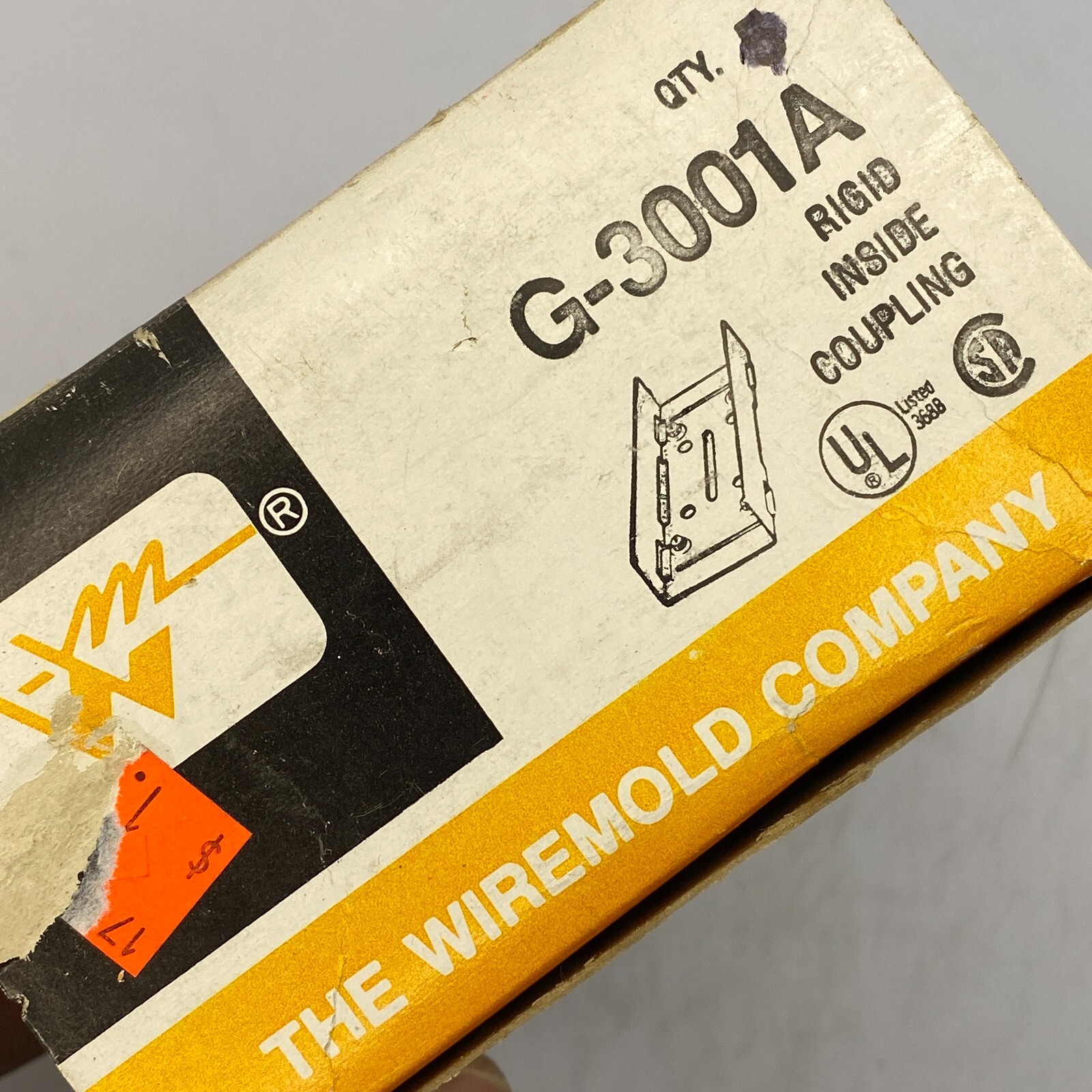 Wiremold G3001A Rigid Inside Coupling Galvanized New – LOT OF 3 🔔