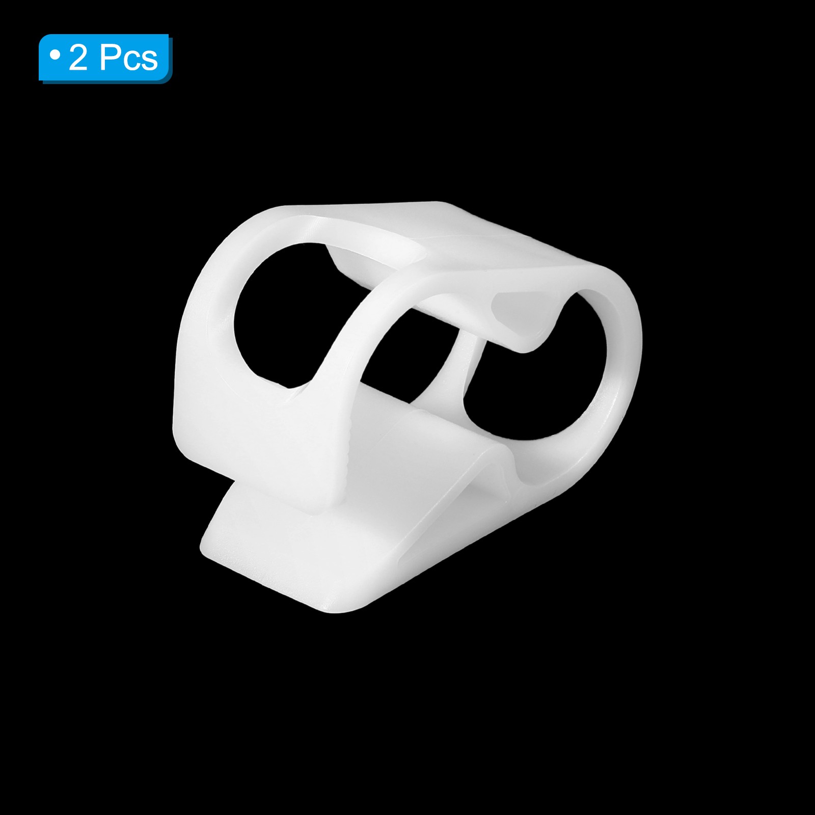 Plastic Tube Clamps 2Pcs 3/8″ – 5/8″ Tube OD Flow Control Hose Clamps White