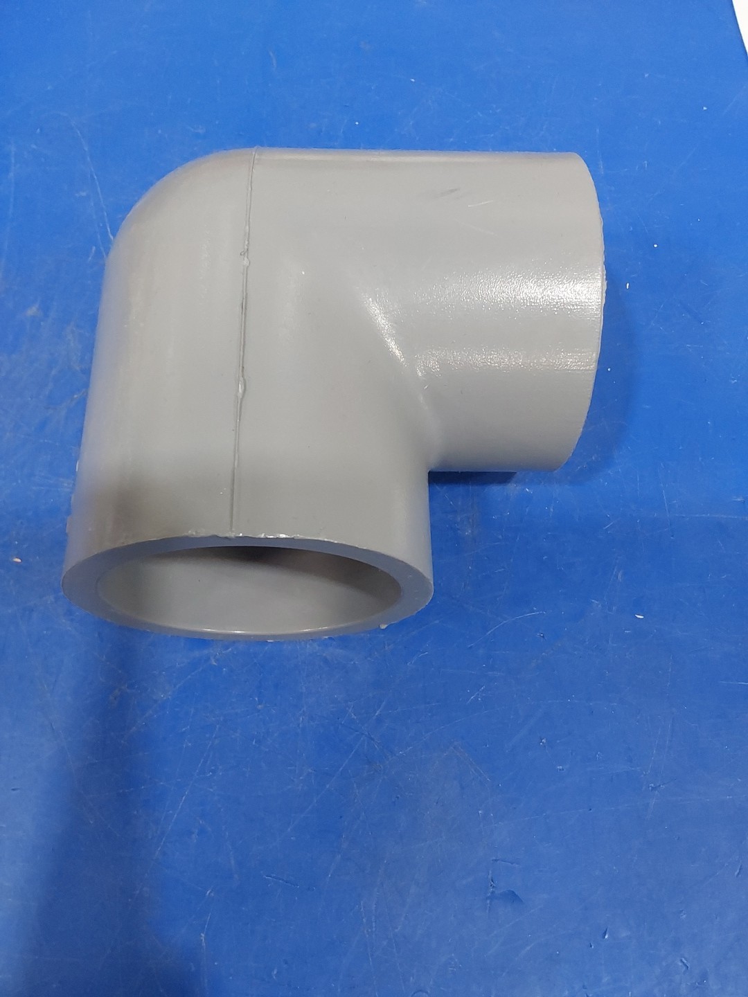 LASCO F437/F439 2″ 90DEG ELBOW FITTING SCH80 PVCI (LOT OF 3)