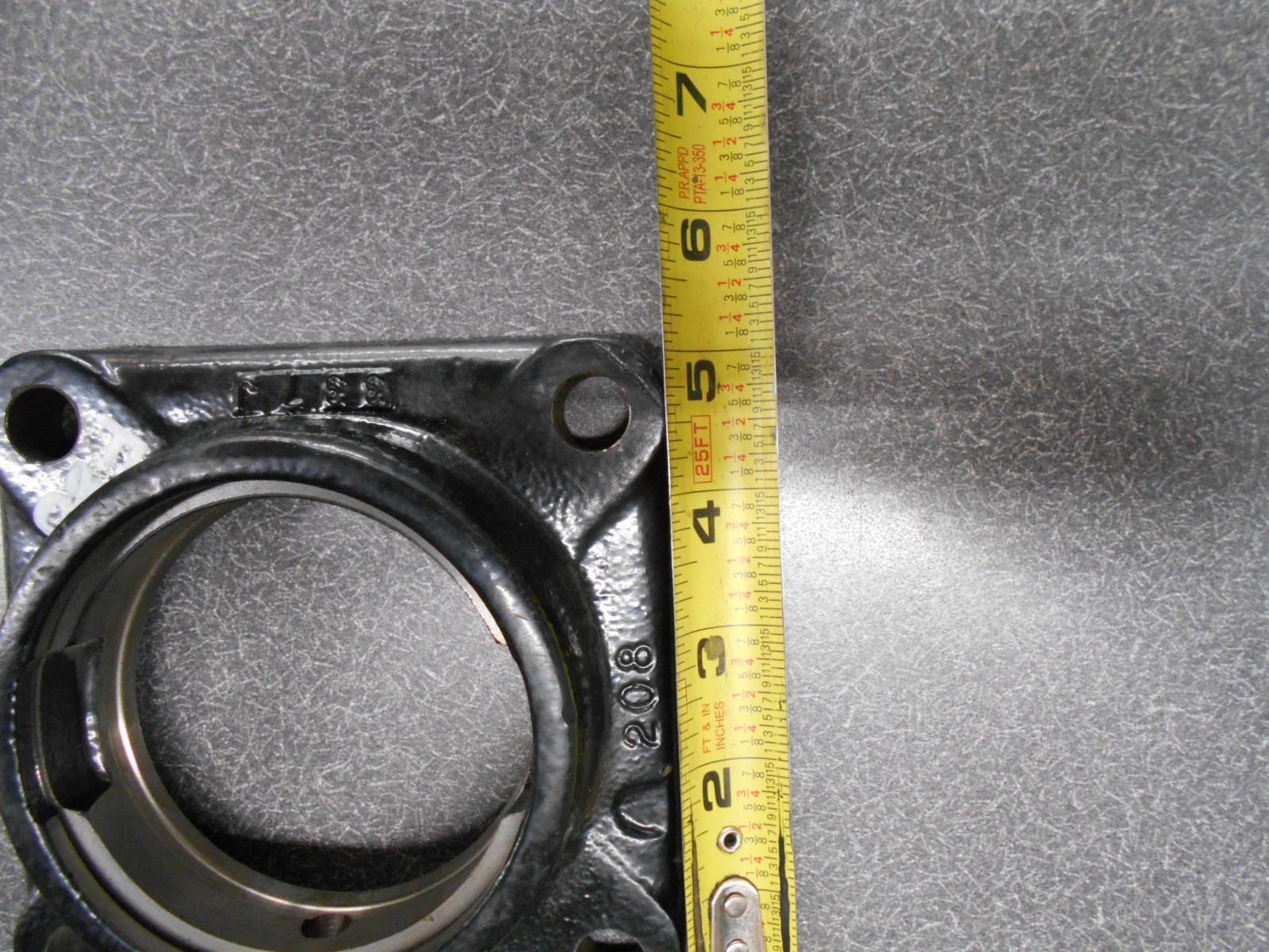 Burns/Tisco 80mm 4-Bolt Greasable Bearing Flange. F80-R. NEW!