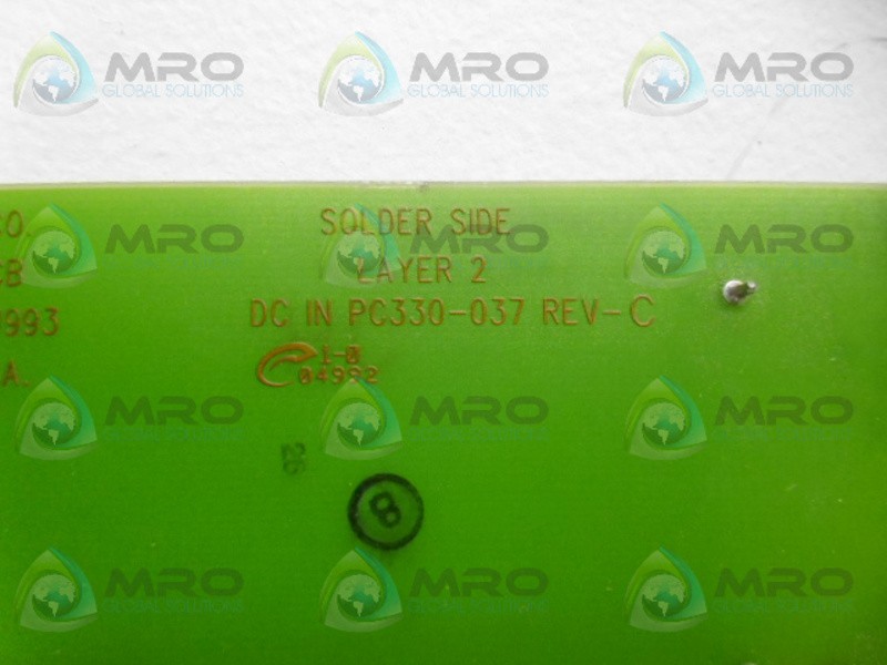 VAN DORN PC330-037 INPUT BOARD UNMP