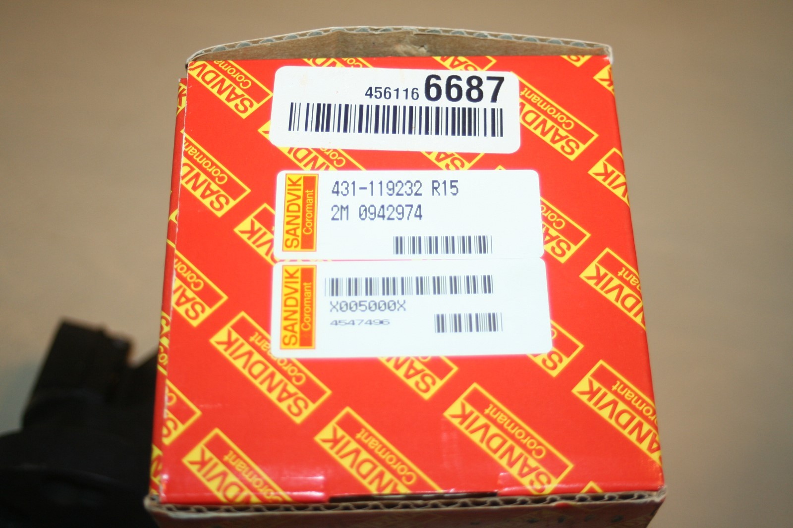 SANDVIK 431-119232 R15 Tool Holder/ Boring Tool Holder 27ZA-20978 * NEW *