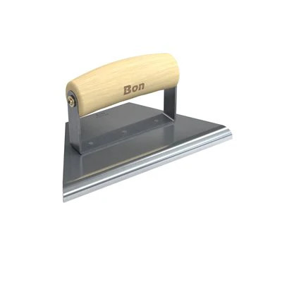 Bon 12-831 Tapered Edger – 8 to 3 – 3/8 Radius 1/2 Lip Wood Wave Handle