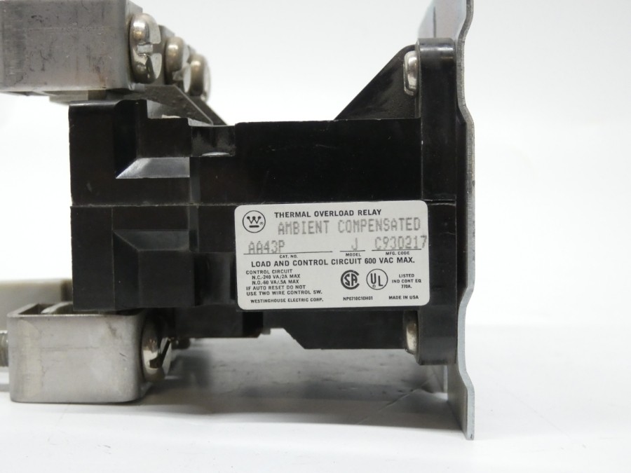 WESTINGHOUSE AA43P 600VAC 2A NSNP