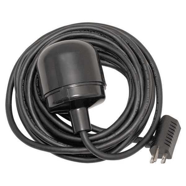 Dayton 6Pnu8 No Mechanical Float Switch 230Vac