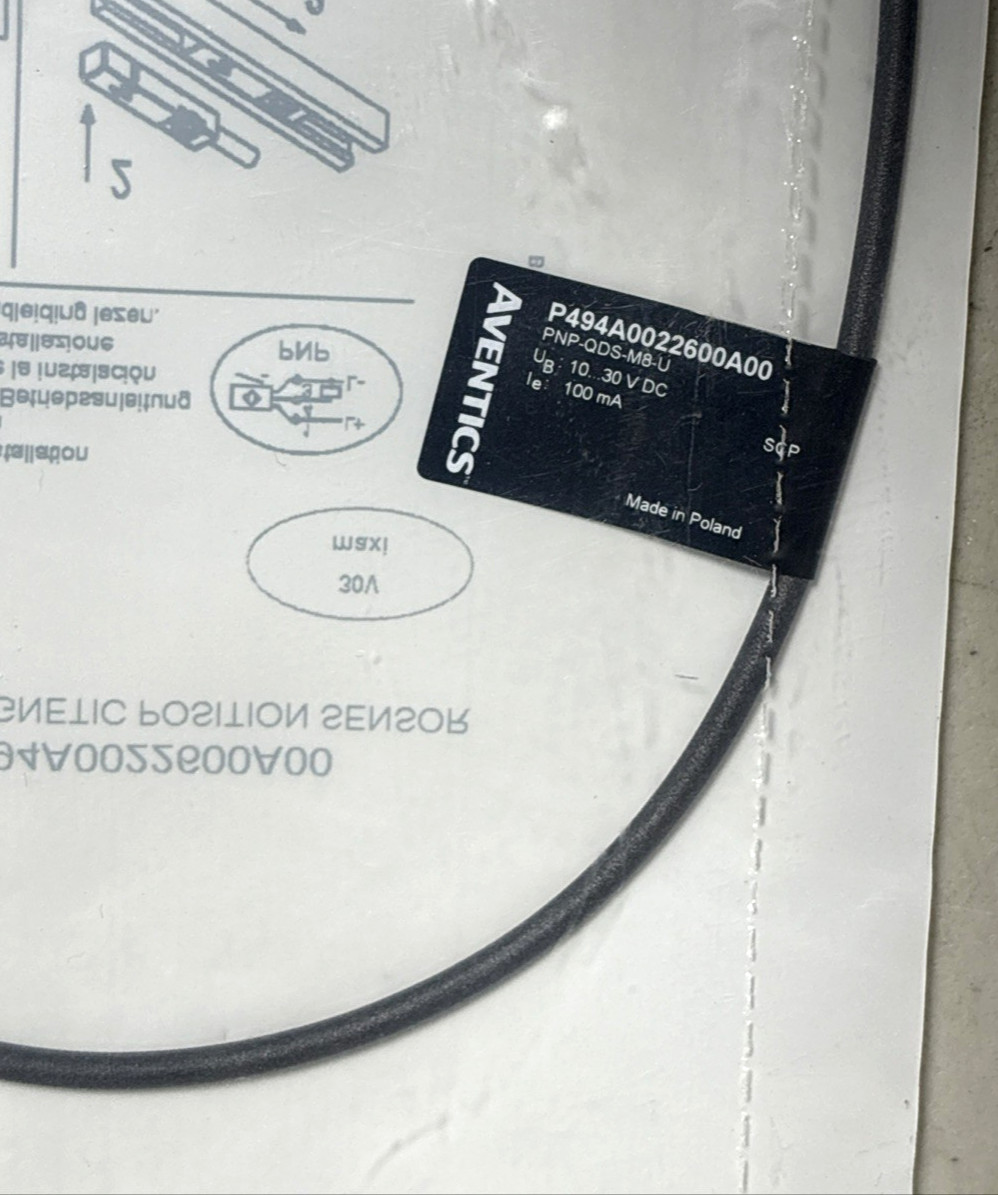 NEW Aventics P494A0022600A00 Magnetic Position Sensor – Factory Sealed Package