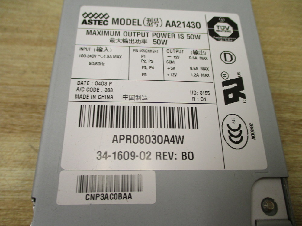 Astec AA21430 Power Supply