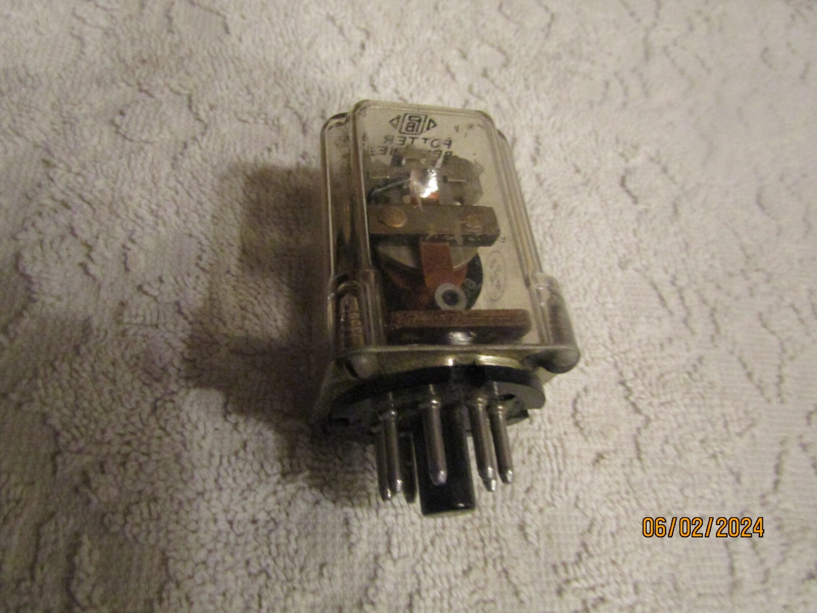Potter & Brumfield AMF KRP14AG 6V 50-60 Hz Relay 11 Pin Socket