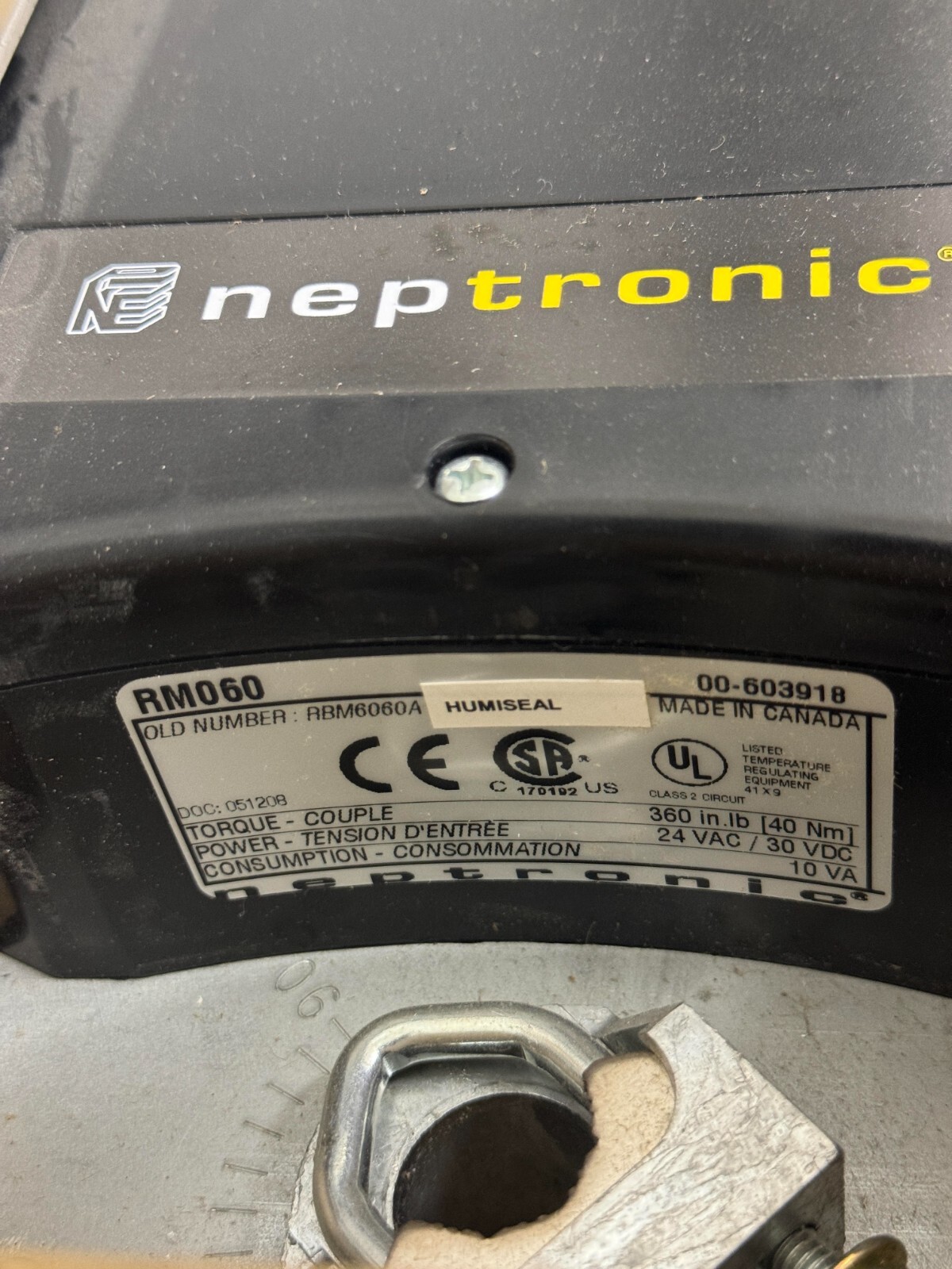 nerpronic Actuator RM060 RBM6060A 00-603918