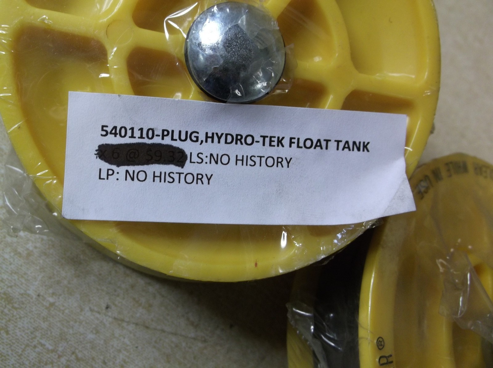 NEW Hydro-Tek Float Tank Plyub 54110 4″ 100mm Gripper Cherne Industries Inc