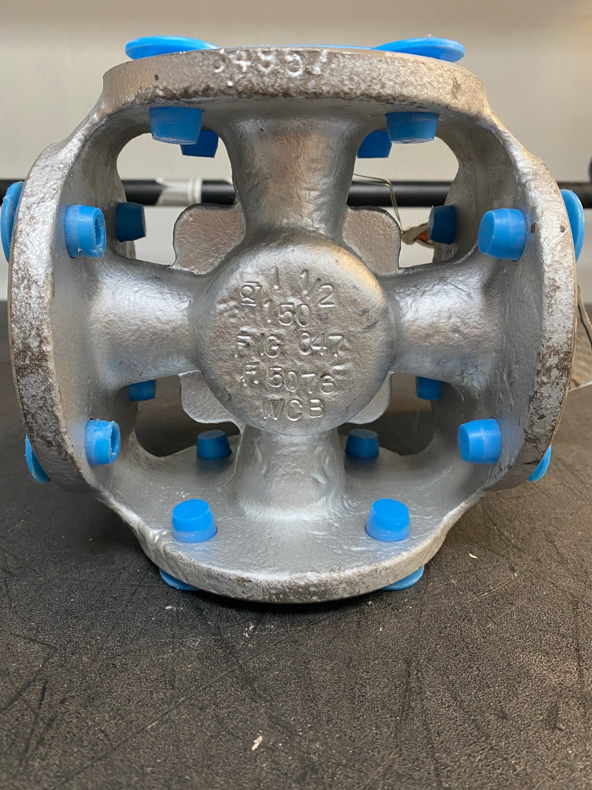 Tufline 047 Flanged 1-1/2 ” CF8M Plug Valve J07380 150 Class WCB BODY NOS NEW